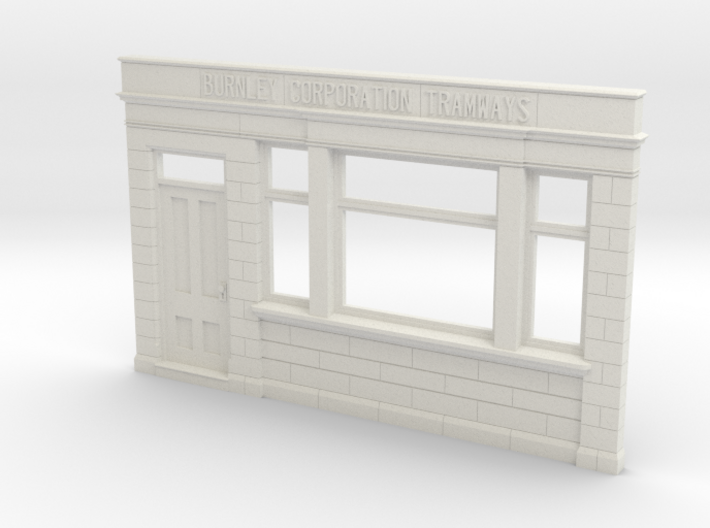 02-01 Burnley Corporation Tramways Office Facade 3d printed