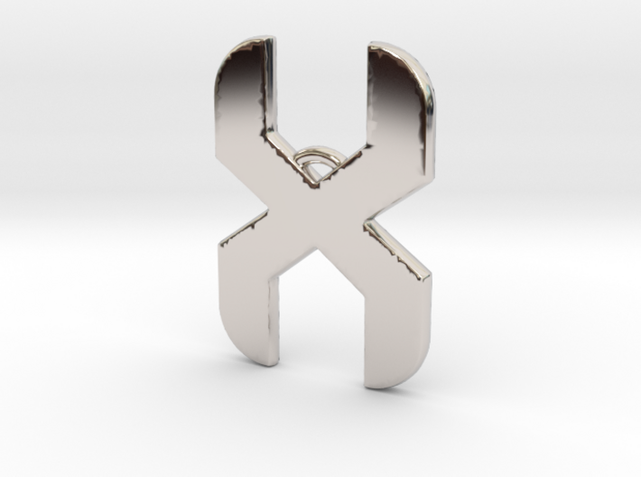 Angular Double Helix 3d printed