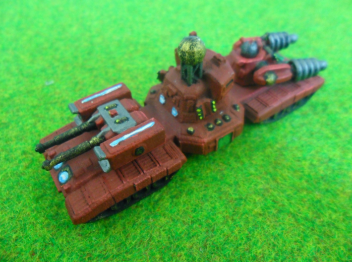 MG144-SV008 Chernobog Command Tank 3d printed Model in VPN