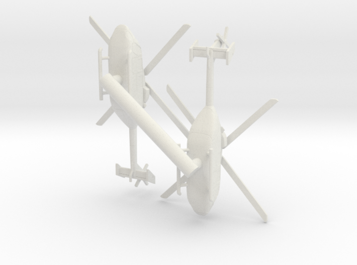 HAL Dhruv Utility Helicopter 3d printed