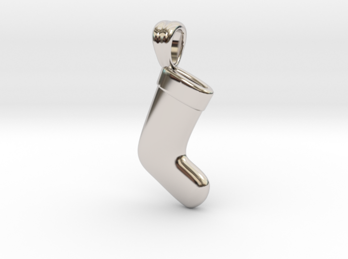 Xmas sock (pendant) 3d printed