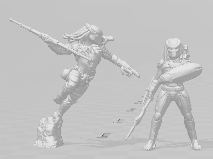 Predator Attack miniature model fantasy games dnd 3d printed 