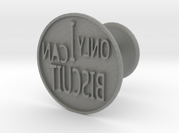 ONLY I CAN BISCUIT 3d printed