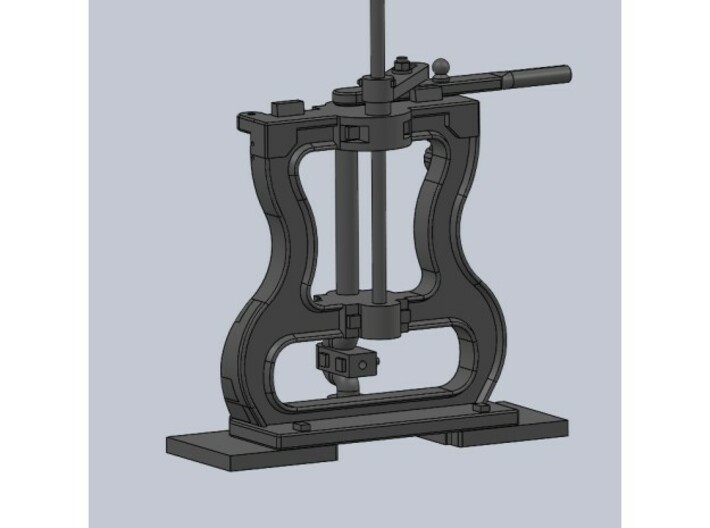 NYC-LS&MS-PC-CR HO 'Harp' Switchstand 20PK 3d printed 