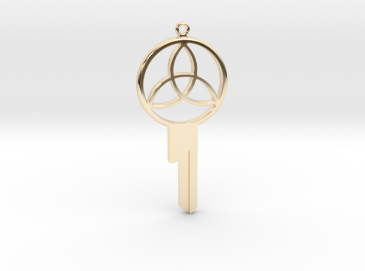 Chastity Key Blank - Design 1 3d printed