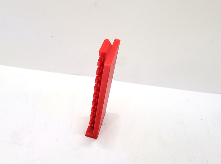 Wall-Mounted Picatinny Attachment Holder 3d printed 