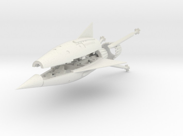 Ellwyn Angle  6" Moon Ship W Display Landing Gear  3d printed 