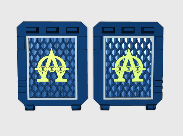 Alpha Omega : Voidscale APC Side Doors 3d printed