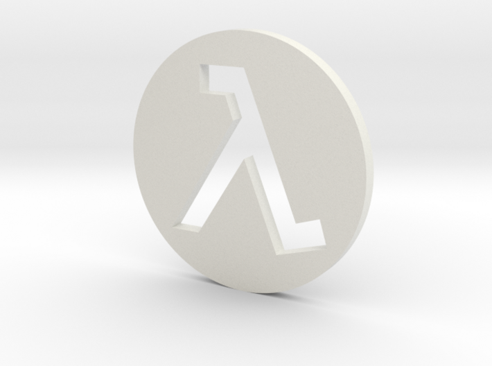 Half life lambda 3d printed