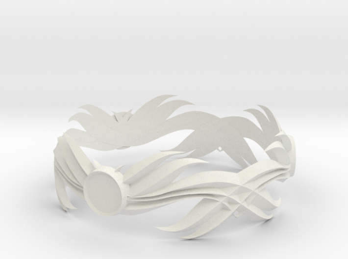 Feathered Bracelet -v1 3d printed