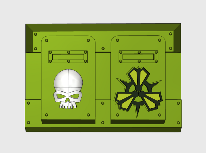 The Purge : Mark-2 APC Frontplate 3d printed