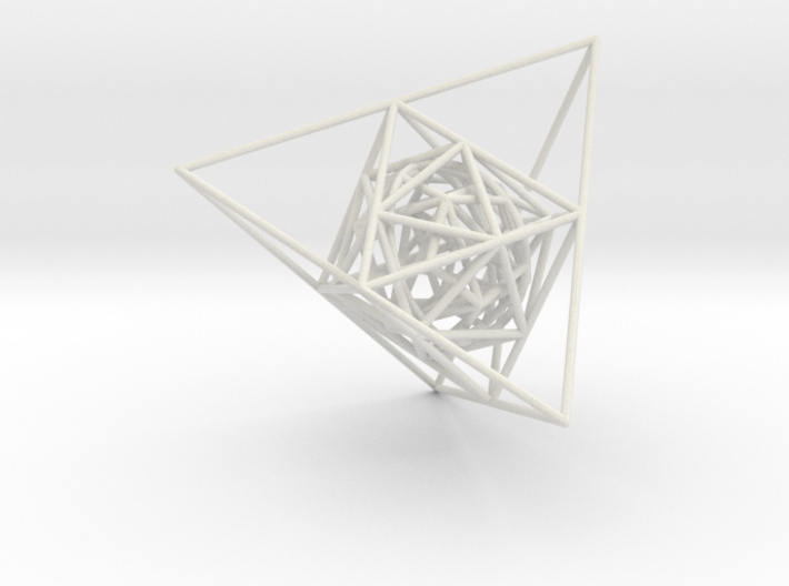 Nested Platonic Solids (Version T) 3d printed
