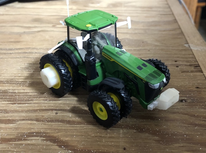 (1) GREEN 2022 AUTONOMOUS ROW-CROP FULL KIT 3d printed 