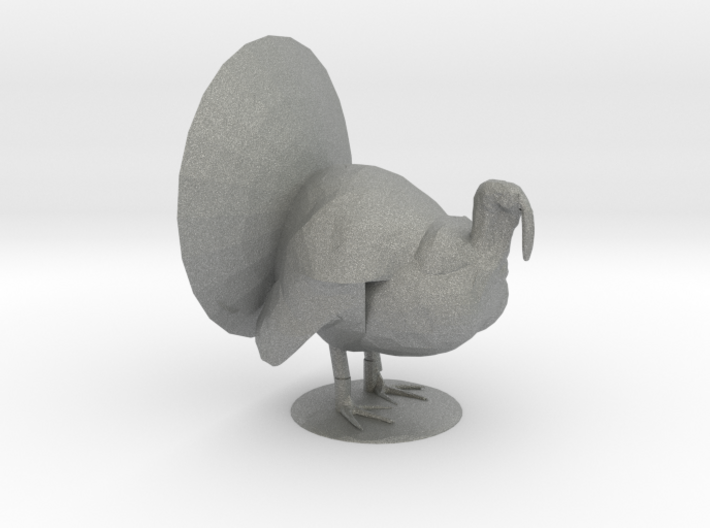 HO Scale Tom Turkey 3d printed This is a render not a picture