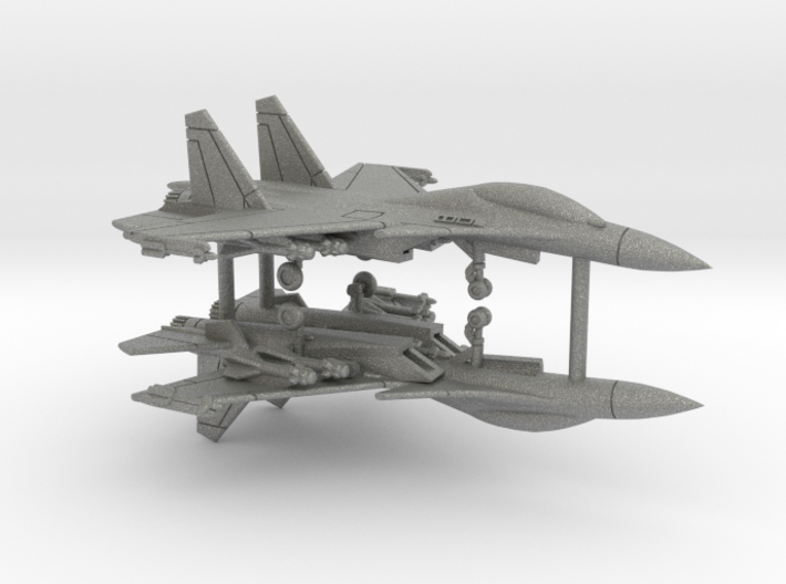 Su-30SM Flanker H (Loaded) 3d printed