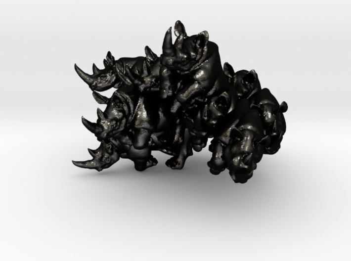 rhino herd bound by their differences 3d printed