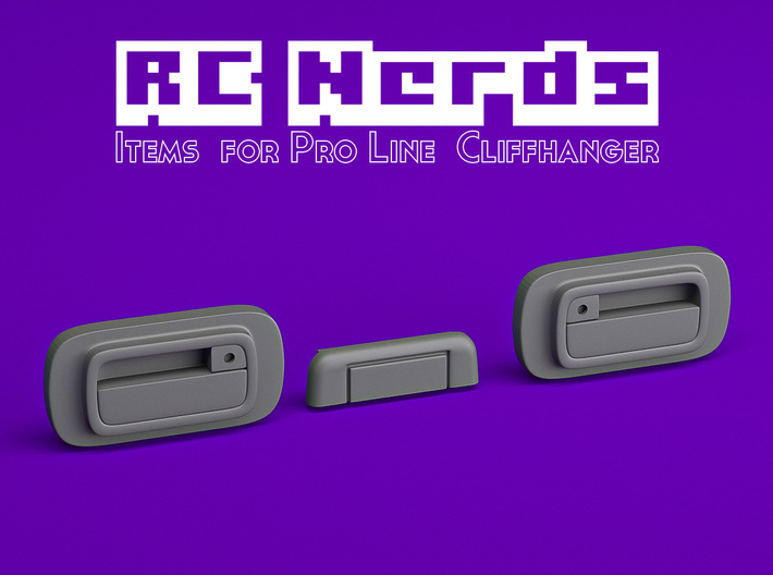 RCN310 Door handles  for Pro-line Cliffhanger 3d printed 