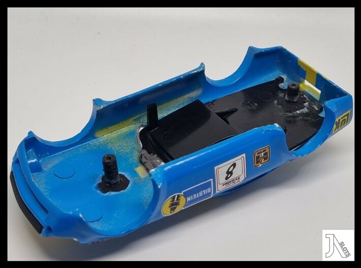 Chassis for Scalextric Datsun 260Z 3d printed 