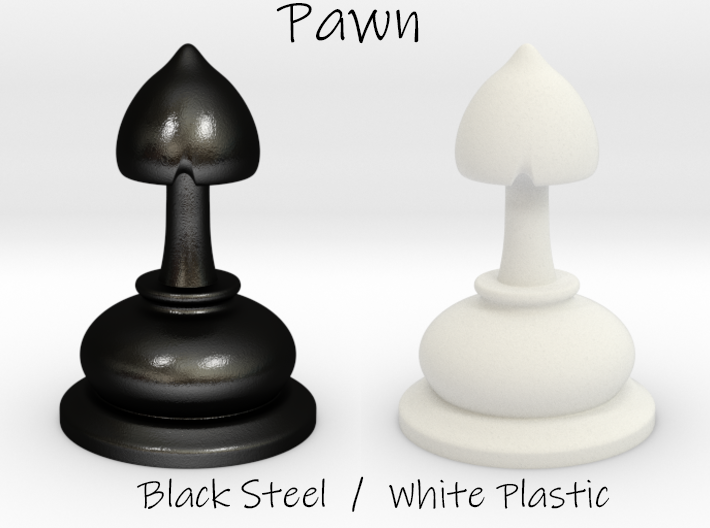 Chess |Mushrooms| Pawn 3d printed