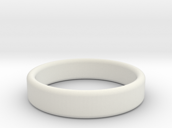 Comfy, narrow 3D-printed ring 3d printed
