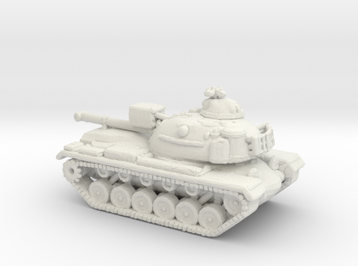 ARVN M48 Patton Rail Load white plastic 1:160 scal 3d printed