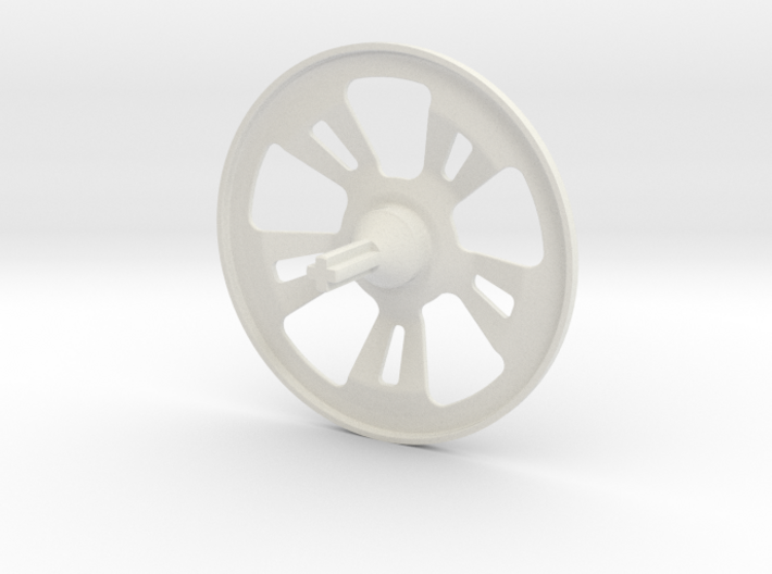 Chrome Wheel 3d printed 
