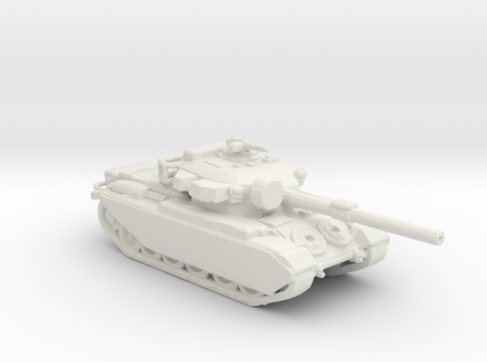 Australian Army Centurion Mk 5 white plastic 1:16 3d printed