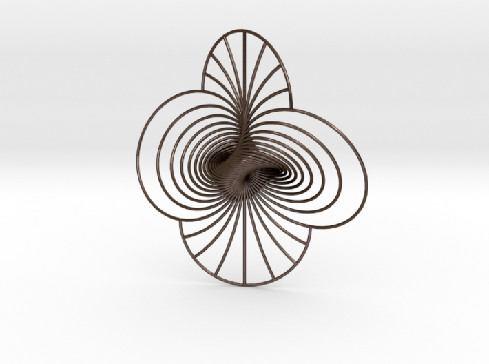 Hopf fibration, 'Only Circles' 3d printed