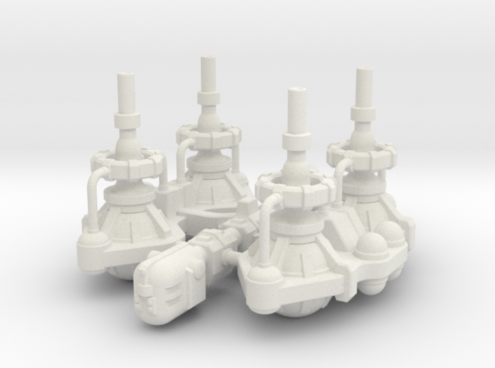 Fuel Refinery Ship 3d printed 