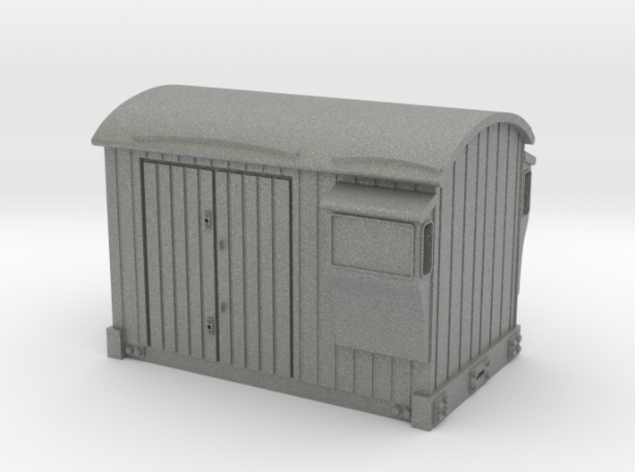 009 Brake Van With Duckets (Body only) 3d printed