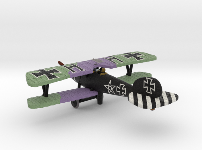 Carl Haustein Albatros D.Va (full color) 3d printed