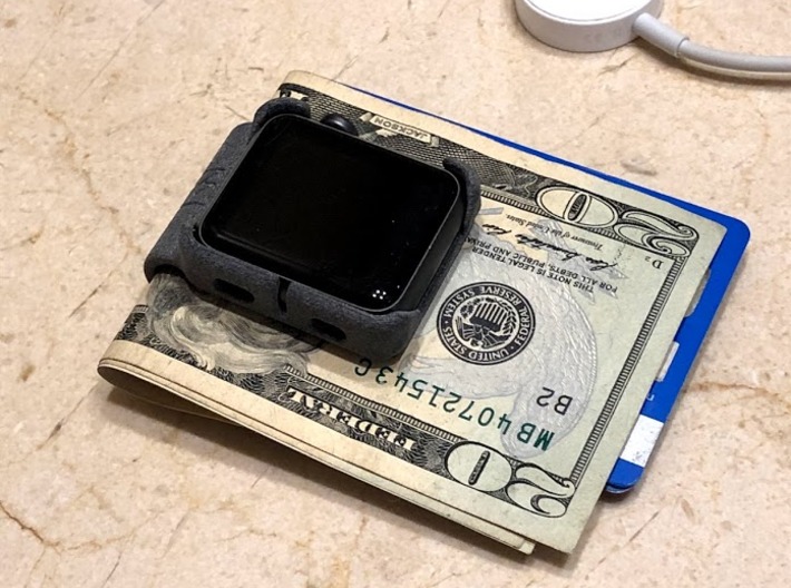 Apple Watch - 41mm clip on 3d printed 