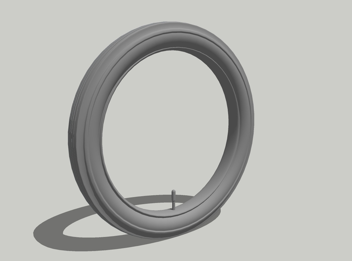 Ford Model T tire (tubeless) 3d printed