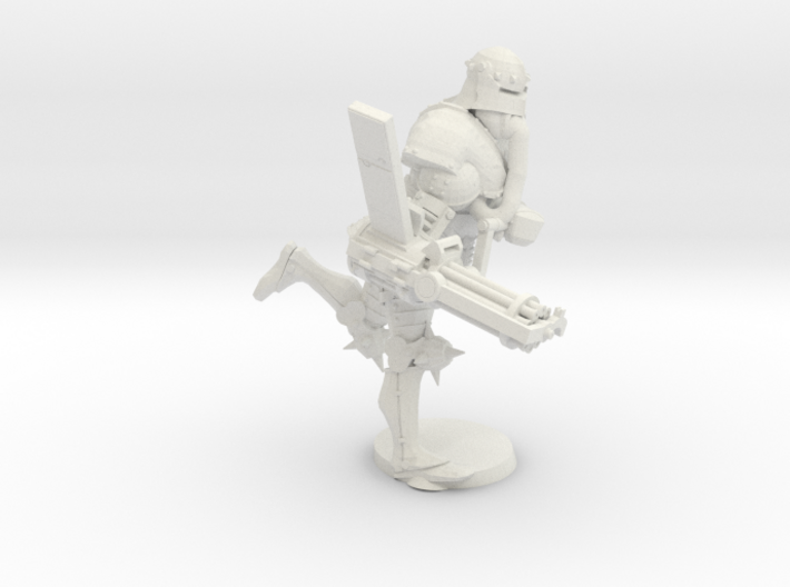 Steampunk Gunner 3d printed