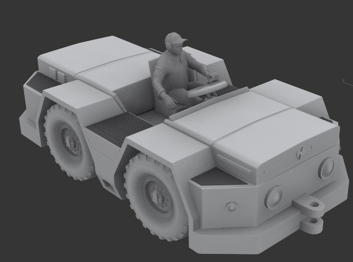 Russian navy TOW truck PROJECT 3913 72 SCALE  3d printed 