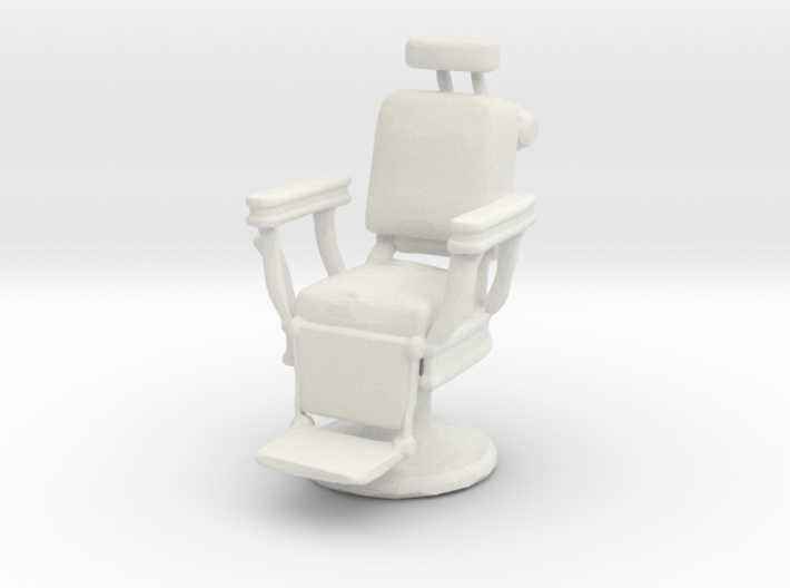Printle Thing Barber chair 03 - 1/24 3d printed