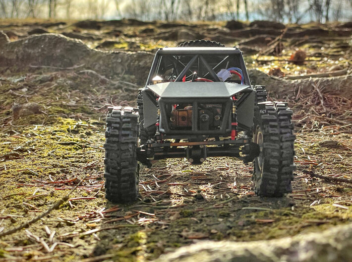 Sledgehammer Ultra4 Chassis for SCX24 3d printed Pre-production Prototype
