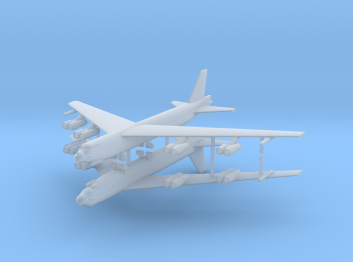 1/700 B-52G Stratofortress (x2) 3d printed 