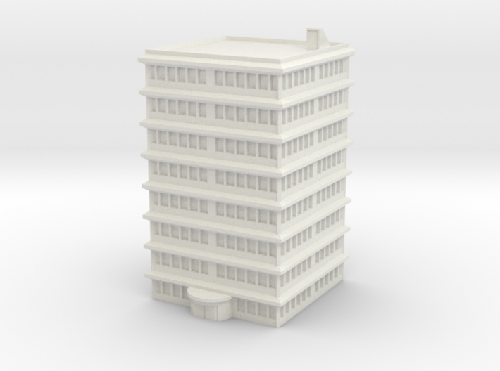 Residential Building 05 1/285 3d printed