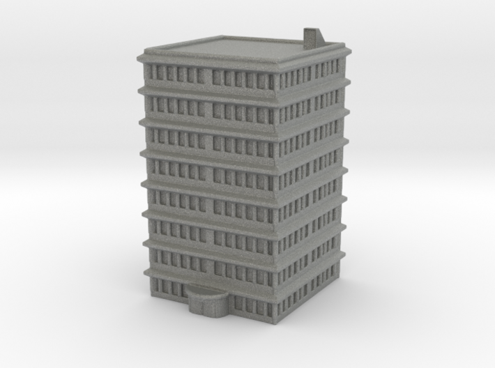 Residential Building 05 1/1000 3d printed