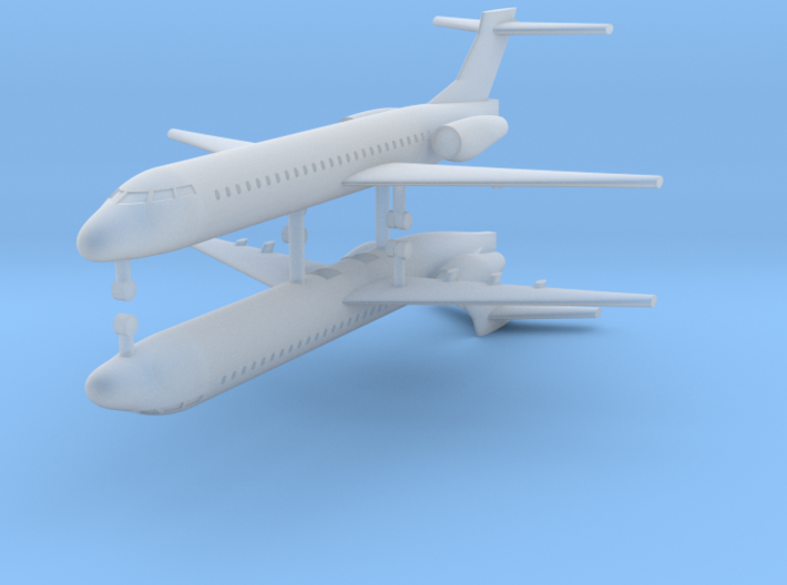 1/700 Boeing 717-200 Commercial Airliner (x2) 3d printed