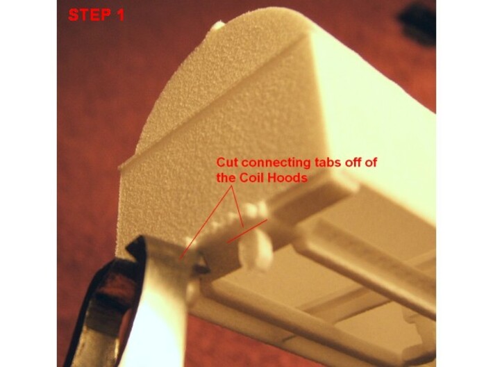 Coil Gon Hoods 20' 2pk HO 3d printed 