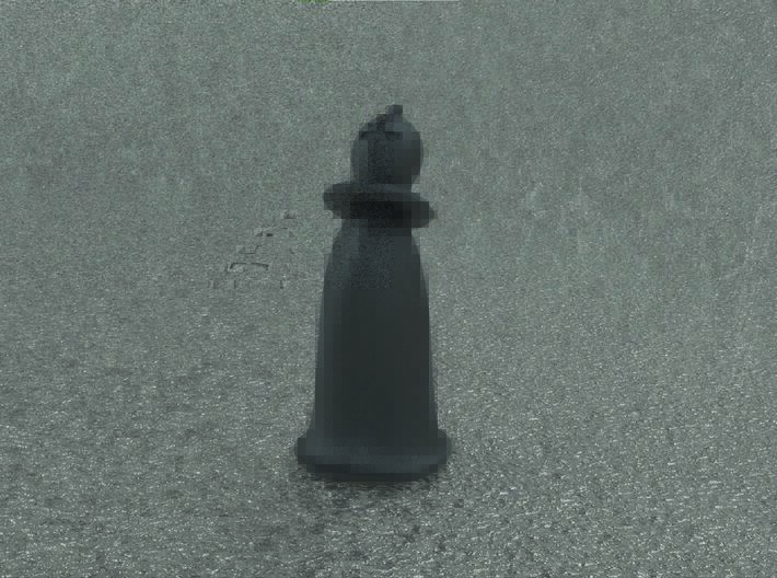 Puffing Chess-Bishop 3d printed 