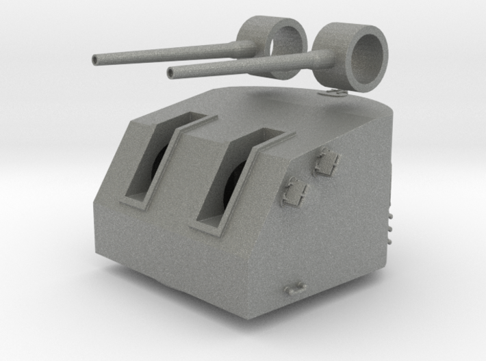 1/96 USS Baltimore dual 5 in/38 cal aa gun 3d printed