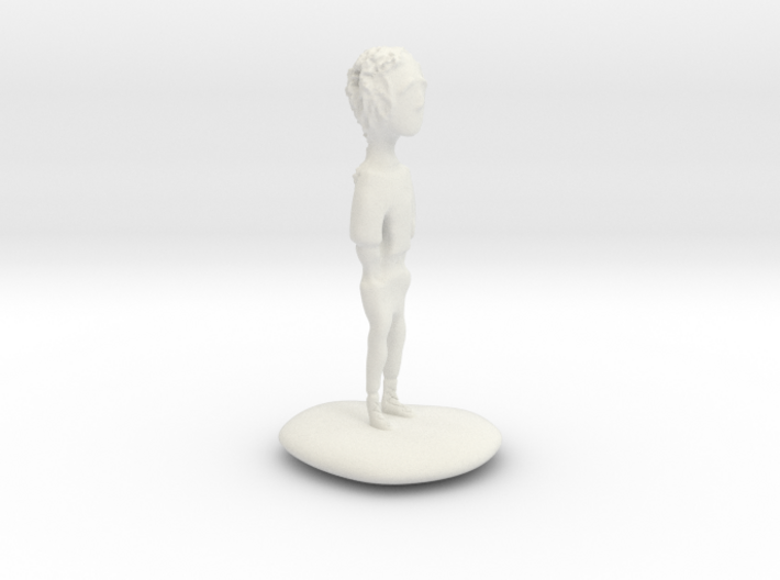 Character on Stone 3d printed