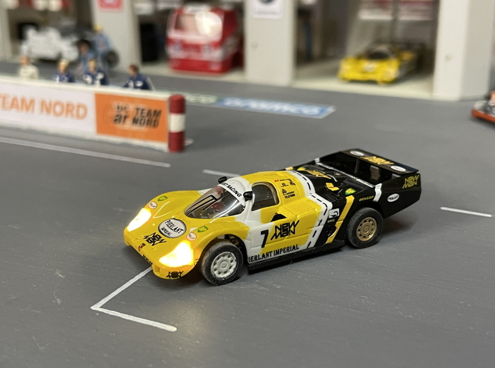 Porsche 956 Felgen und Lenkungsteile 3d printed 
