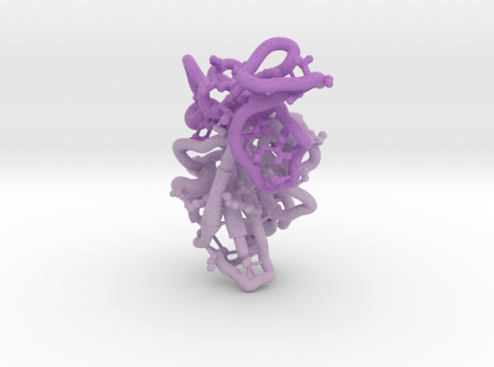 Pangolin Virus RBD 7CN8 3d printed