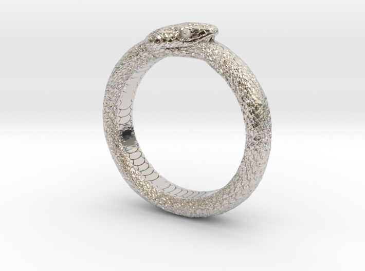 Ouroboros Ring Ver.1 (Size 9) 3d printed