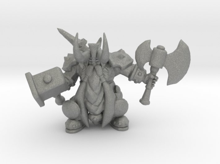 Muradin dwarf miniature model fantasy games dnd wh 3d printed