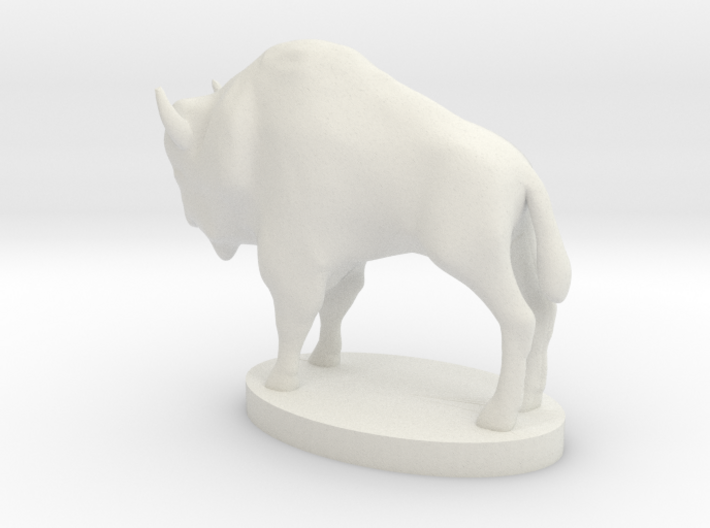 Buffalo Nickel statue - 1&quot; = 16' 3d printed